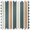The British Stripe Co. Charles, Teignbridge No.1 - Roman Blind